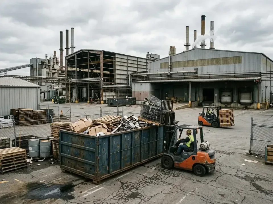 industrial-factory-scrap-conta-003 — frequently asked questions, Cheap Roll-off Dumpster Rentals in West Menlo Park, CA
